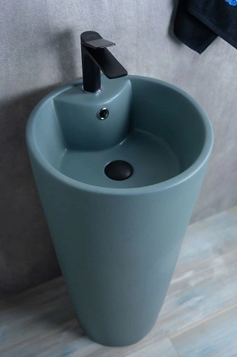 Раковина Gid Nb131gm 81116 напольная зеленая хаки 40x40x84 Раковина Gid Nb131gm 81116 напольная зеленая хаки 40x40x84