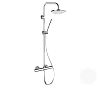 Картинка анонса товара «душевая система remer eq32x7mmm20bo термостатическая, белый матовый»