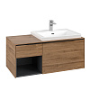 Картинка анонса товара «тумба под раковину villeroy &amp; boch subway 3.0 oak kansas / oak kansas c57101rh»