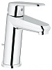 Картинка анонса товара «смеситель для раковины grohe eurodisc cosmopolitan с донным клапаном и средним изливом, хром (233892 2338920e»