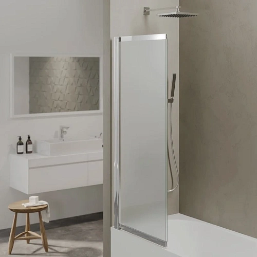 Шторка на ванну BERGES RIVER S Slider 980 матовое стекло 065021 Шторка на ванну BERGES RIVER S Slider 980 матовое стекло 065021