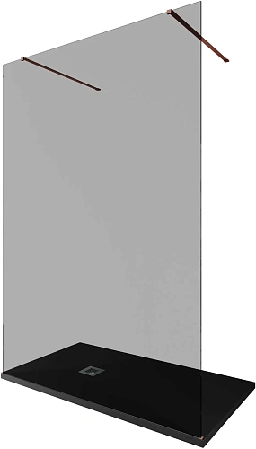 Душевая перегородка Allen Brau Infinity 2 140 3.21054.60.T медь брашированная Душевая перегородка Allen Brau Infinity 2 140 3.21054.60.T медь брашированная