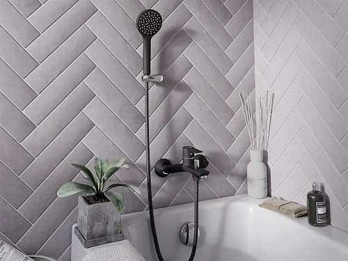 Смеситель для ванны STWORKI Хельсинки by Damixa Хельсинки HFHS10030 черный, настенный, латунь, однор 427474 Смеситель для ванны STWORKI Хельсинки by Damixa Хельсинки HFHS10030 черный, настенный, латунь, однор 427474