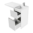 Тумба под раковину Aquaton Лондри 400 белый 1A236001LH010 Тумба под раковину Aquaton Лондри 400 белый 1A236001LH010