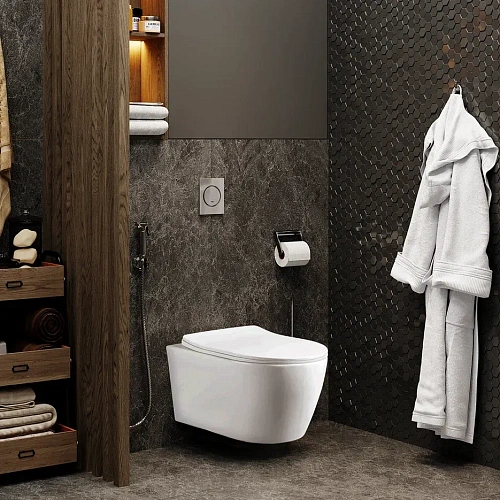 Унитаз подвесной Ceruttispa SELLA UF CT10362 безободковый, сиденье микролифт, сиденье микролифт Унитаз подвесной Ceruttispa SELLA UF CT10362 безободковый, сиденье микролифт, сиденье микролифт