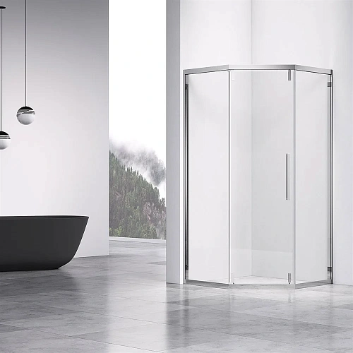 Душевой уголок Show VSP1-4SH100CL, 1000x1000, хром, стекло прозрачное Душевой уголок Show VSP1-4SH100CL, 1000x1000, хром, стекло прозрачное