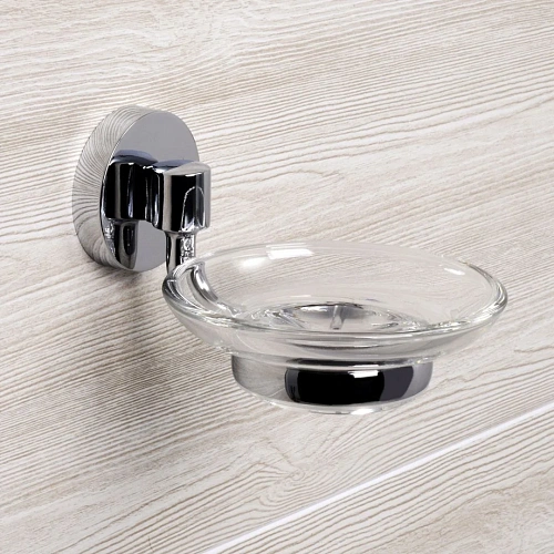 Мыльница WasserKRAFT Rhein K-6229 хром Мыльница WasserKRAFT Rhein K-6229 хром