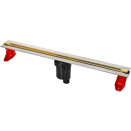 Душевой лоток BERGES SUPER Slim 800, золото глянец, S-сифон D50/105 H50 вертикальный 092054 Душевой лоток BERGES SUPER Slim 800, золото глянец, S-сифон D50/105 H50 вертикальный 092054