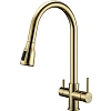 Смеситель для кухни Paulmark Lange золото La214212-G Смеситель для кухни Paulmark Lange золото La214212-G