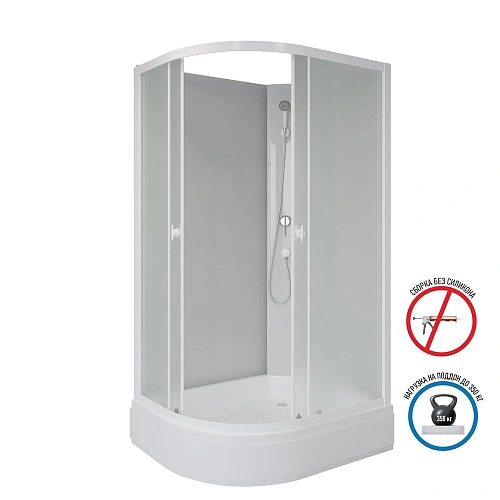 Душевая кабина Niagara Promo P100/80/26R/MT/BK (1000х800х2000) Душевая кабина Niagara Promo P100/80/26R/MT/BK (1000х800х2000)