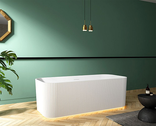 Ванна отдельностоящая ABBER AB9363-1.7 170x75 универсальная, белая акриловая Ванна отдельностоящая ABBER AB9363-1.7 170x75 универсальная, белая акриловая