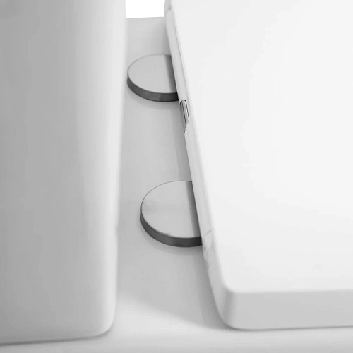 Чаша напольного унитаза BelBagno AURORA BB8604CPR/SC безободковая с сиденьем Чаша напольного унитаза BelBagno AURORA BB8604CPR/SC безободковая с сиденьем