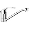 Картинка анонса товара «смеситель для кухни decoroom dr71018 с поворотным изливом»