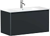 Тумба под раковину Allen Brau Gravity 100 1.370014.AM антрацит матовый