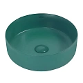 Раковина ABBER Bequem AC2108MBG накладная, темно-зеленая матовая Раковина ABBER Bequem AC2108MBG накладная, темно-зеленая матовая
