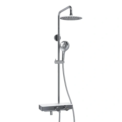 Душевая система WasserKRAFT A113.067.101.CH Thermo с термостатом хром Душевая система WasserKRAFT A113.067.101.CH Thermo с термостатом хром