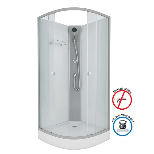 Душевая кабина Niagara Eco E90/13/MT/BK (900х900х2000) E90/13/MT/BK Душевая кабина Niagara Eco E90/13/MT/BK (900х900х2000) E90/13/MT/BK