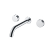 Картинка анонса товара «смеситель для раковины boheme stick 152-2-cr встравиваемый diamond на 3 отверстия chrome»