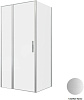 Картинка анонса товара «душевой уголок allen brau priority 100x90 3.31029.ba + 3.31044.ba серебро браш»