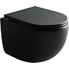 Унитаз подвесной Ceramica Nova UP CN4007MB черный матовый Унитаз подвесной Ceramica Nova UP CN4007MB черный матовый