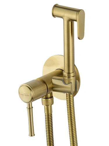 Гигиенический душ Wonzon & Woghand TOR брашированное золото (WW-88829073-BG) Гигиенический душ Wonzon & Woghand TOR брашированное золото (WW-88829073-BG)