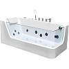 Картинка анонса товара «акриловая ванна ceruttispa c-494-17l 1700x800x580 гидромассажная»