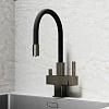 Смеситель для кухни Sancos Arno SC4005GG под фильтр, вороненая сталь Смеситель для кухни Sancos Arno SC4005GG под фильтр, вороненая сталь