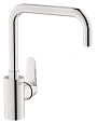 Смеситель для кухни GROHE Eurodisc Cosmopolitan с высоким изливом, хром (32259002) Смеситель для кухни GROHE Eurodisc Cosmopolitan с высоким изливом, хром (32259002)