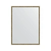 Зеркало в багетной раме Evoform Definite BY 0651 58 x 78 см, витая латунь Зеркало в багетной раме Evoform Definite BY 0651 58 x 78 см, витая латунь