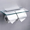 Держатель туалетной бумаги Rush Edge ED77132 двойной Держатель туалетной бумаги Rush Edge ED77132 двойной