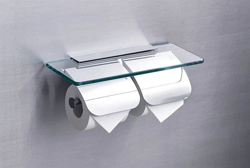 Держатель туалетной бумаги Rush Edge ED77132 двойной Держатель туалетной бумаги Rush Edge ED77132 двойной