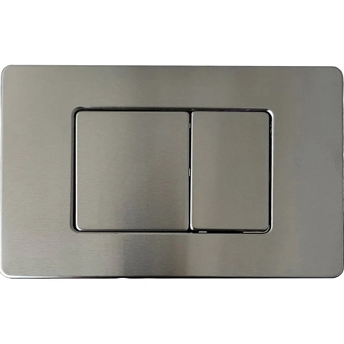 Клавиша смыва Ceruttispa CR03BS из нержавеющей стали матовая сталь Клавиша смыва Ceruttispa CR03BS из нержавеющей стали матовая сталь