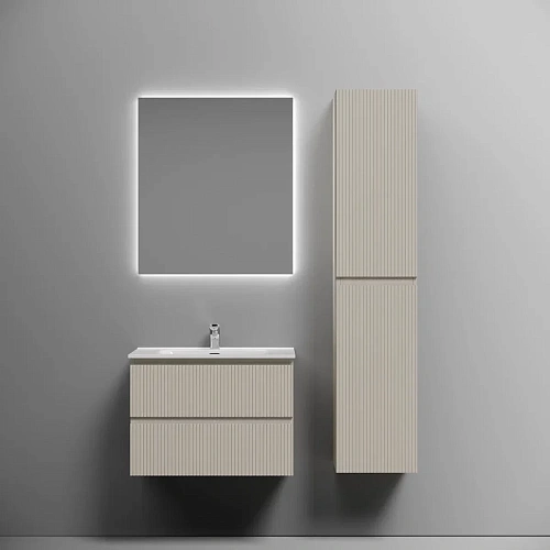 Тумба под раковину Sancos Snob T SNT70CE 690х445х500 Beige Soft, подвесная Тумба под раковину Sancos Snob T SNT70CE 690х445х500 Beige Soft, подвесная