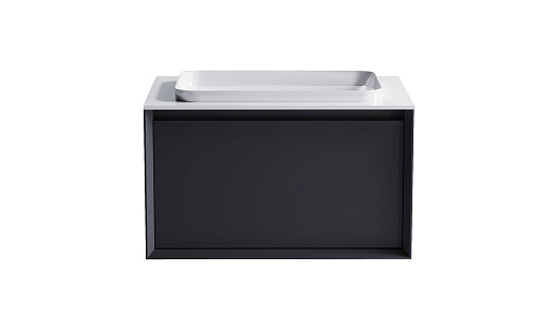 Тумба с раковиной Astra-Form Фрейм 800 мм 03330005ral7024+05080001+04010012 темно-серый (RAL7024 матовый) Тумба с раковиной Astra-Form Фрейм 800 мм 03330005ral7024+05080001+04010012 темно-серый (RAL7024 матовый)