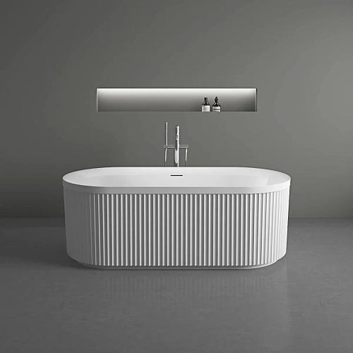 Акриловая ванна Vincea VBT-709-1700 1700x800x585, белая, щелевой перелив, слив белый Акриловая ванна Vincea VBT-709-1700 1700x800x585, белая, щелевой перелив, слив белый