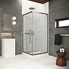 Душевой уголок Vegas-glass ZA Protec 70 11 02 700x700 мм, профиль оружейная сталь, стекло шиншилла Душевой уголок Vegas-glass ZA Protec 70 11 02 700x700 мм, профиль оружейная сталь, стекло шиншилла