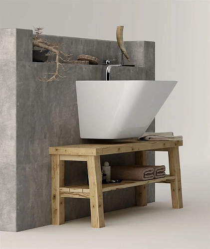 Раковина STWORKI моноблок 55 100604-101 559670 Раковина STWORKI моноблок 55 100604-101 559670