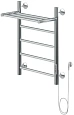 Полотенцесушитель электрический Aquanet Mauro 60х50 Тэн справа , с полкой 00282006 Полотенцесушитель электрический Aquanet Mauro 60х50 Тэн справа , с полкой 00282006