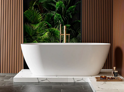 Ванна из искусственного камня CEZARES Solid Surface CZR-RELAX-150-75-57-SSB 1500x750x575 Ванна из искусственного камня CEZARES Solid Surface CZR-RELAX-150-75-57-SSB 1500x750x575