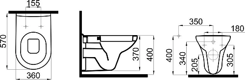 Комплект Унитаз подвесной STWORKI Дублин SETK3504-0605 с микролифтом + Система инсталляции для унита 561448 Комплект Унитаз подвесной STWORKI Дублин SETK3504-0605 с микролифтом + Система инсталляции для унита 561448