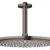 Верхний душ GROHE Rainshower с потолочным кронштейном, темный графит глянец (26067A00) Верхний душ GROHE Rainshower с потолочным кронштейном, темный графит глянец (26067A00)
