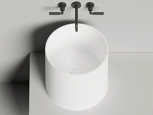 Раковина Salini ARMONIA 04 покраска по RAL полностью 130118MF 460x460 накладная S-Stone Раковина Salini ARMONIA 04 покраска по RAL полностью 130118MF 460x460 накладная S-Stone