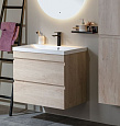 Тумба под раковину Aquanet Нота New 100 дуб светлый 00334200 подвесная Тумба под раковину Aquanet Нота New 100 дуб светлый 00334200 подвесная