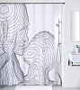 Штора для ванны Iddis Black&amp;White SCID150P