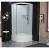 Душевая кабина Frank F409/2 White без крыши белый профиль 90x90 132009 Душевая кабина Frank F409/2 White без крыши белый профиль 90x90 132009