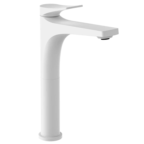 Смеситель для раковины Splenka S54.15.08 высокий, монолитный, белый Смеситель для раковины Splenka S54.15.08 высокий, монолитный, белый