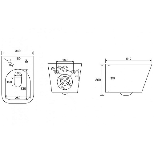 Унитаз подвесной BERGES FLOE S Rimlessсиденье дюропласт Floe S Slim SO, микролифт, быстросъём 082134 Унитаз подвесной BERGES FLOE S Rimlessсиденье дюропласт Floe S Slim SO, микролифт, быстросъём 082134