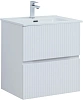 Тумба под раковину Aquanet Джейн 60 белый матовый 00313284 напольная/подвесная