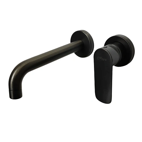 Смеситель для раковины Paini Nove 09PZ208 встраиваемый, чёрный матовый Смеситель для раковины Paini Nove 09PZ208 встраиваемый, чёрный матовый