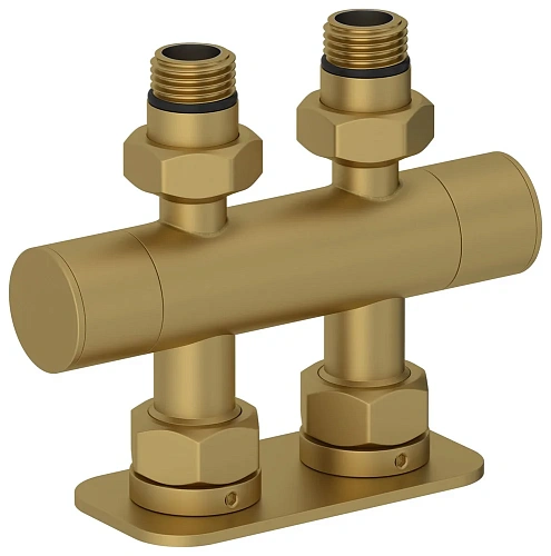 Вентиль Сунержа прямой скрытый-скрытый EU50 032-1417-1234 Матовое золото Вентиль Сунержа прямой скрытый-скрытый EU50 032-1417-1234 Матовое золото